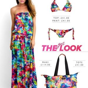 Seafolly Maxi Dress, Gorgeous Colors!!🌈💕